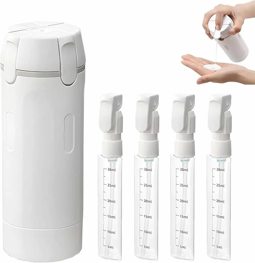 4-in-1 Travel Dispenser Bottle
