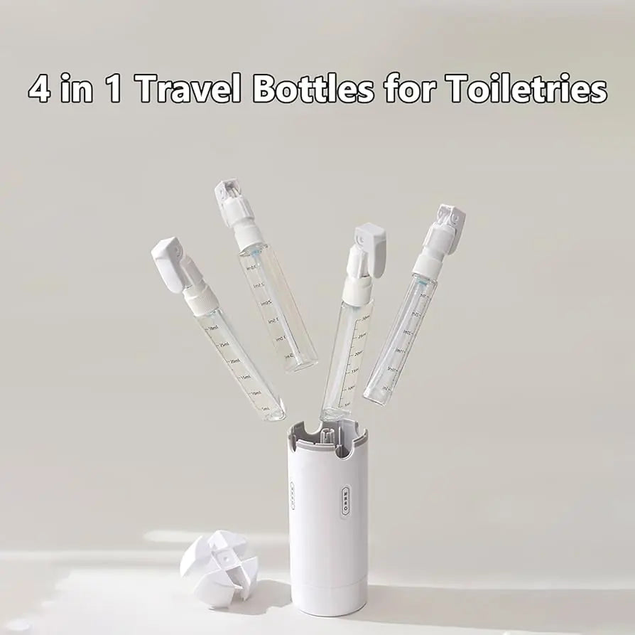 4-in-1 Travel Dispenser Bottle